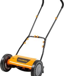 LMRM1401 Push Reel Lawn Mower 14-Inch 5-Blade